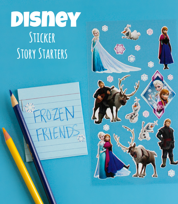 Disney Frozen Movie Sticker Story Starters Craft for Kids