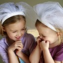 Dress up wedding veil