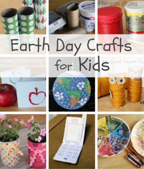 Earth Day Kids Crafts makeandtakes.com