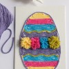 Easter Egg Yarn Art makeandtakes.com