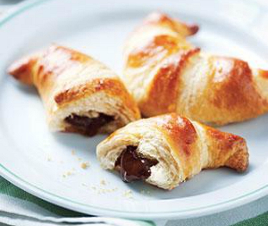 Easy Chocolate Croissants