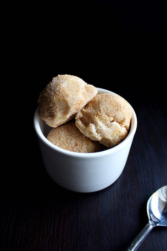 Edible Snickerdoodle Cookie Dough