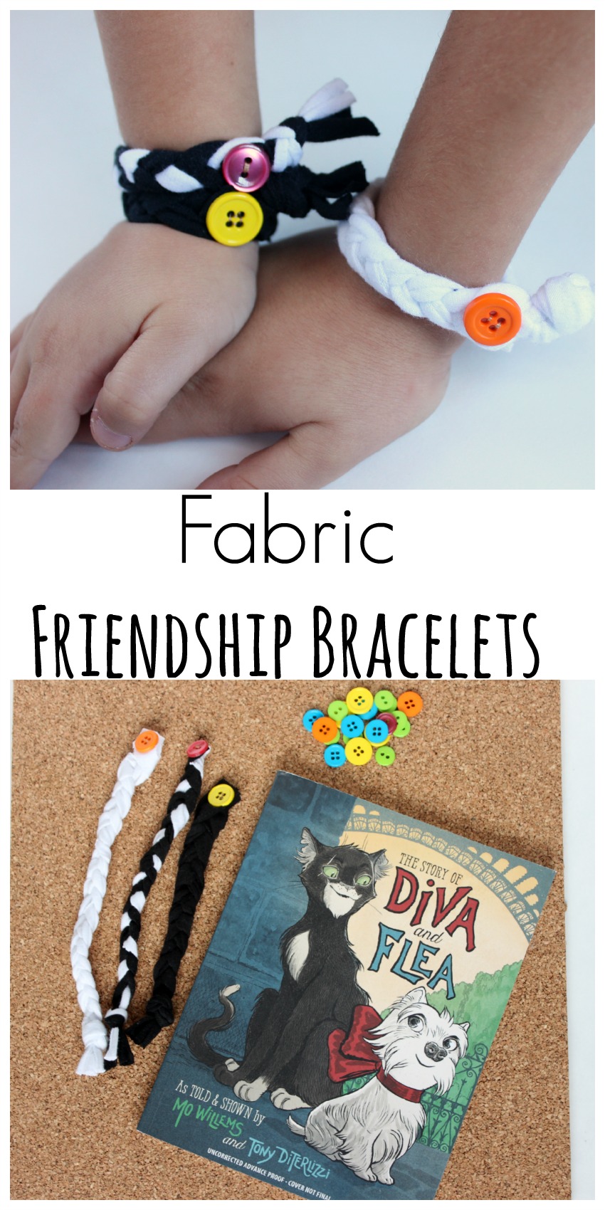 Fabric Friendship Bracelets Craft for Kids