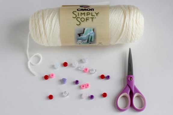 Caron - Simply Soft Yarn - White