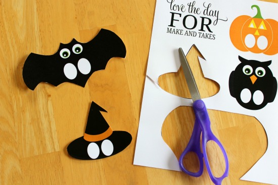 Halloween Paper Puppet Printables Halloween Paper Puppet Printables
