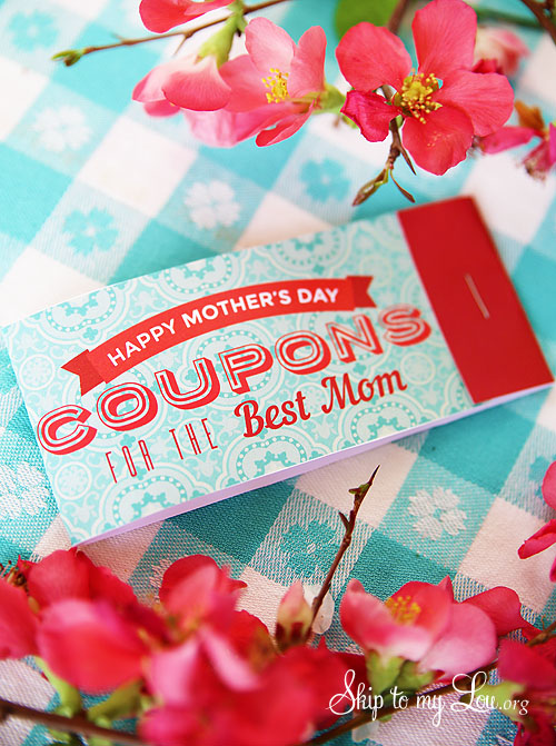 Printable Mother's Day Coupons