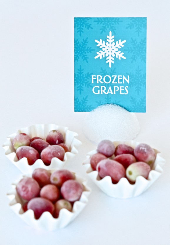 Frozen Inspired Grape Snack