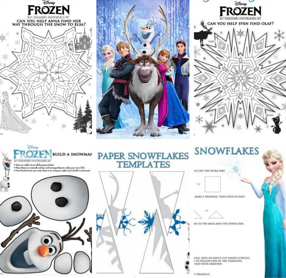 Frozen Coloring Pages and Printables