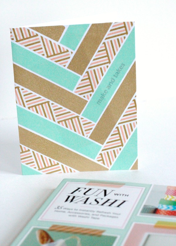 Fun with Washi Card Project