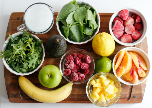 Green Smoothie Ingredients