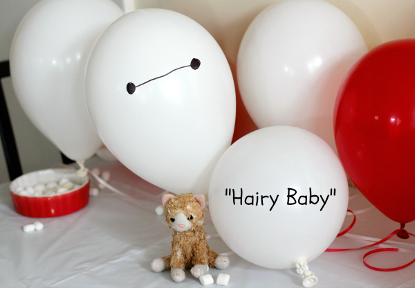 Hairy Baby Big Hero 6 Birthday Party