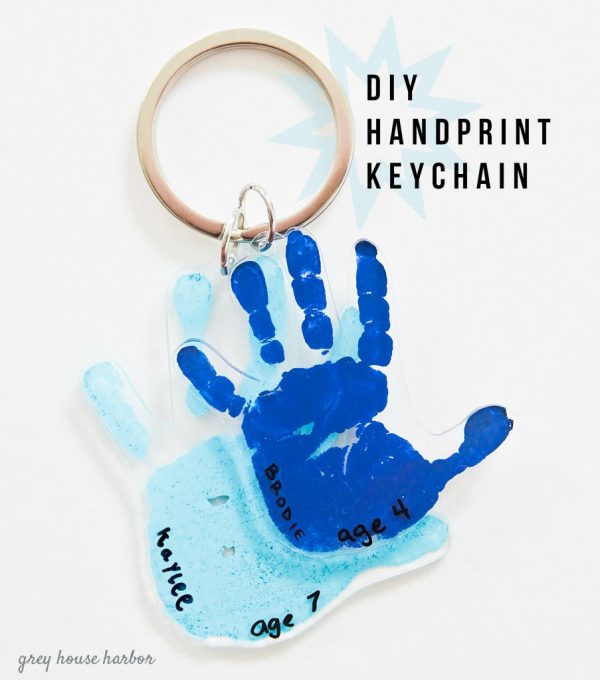 Handprint Keychain