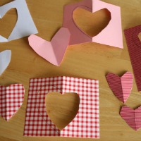 Cutting Paper Hearts