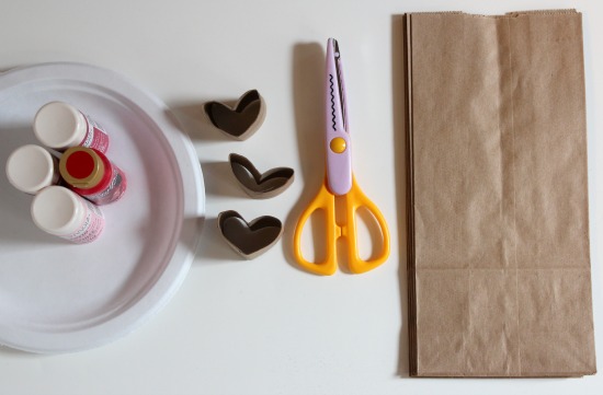 Heart Shaped Paper Tube Supplies