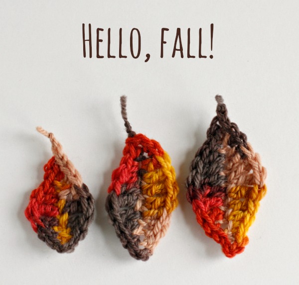Hello, Fall - Crochet Leaf Pattern