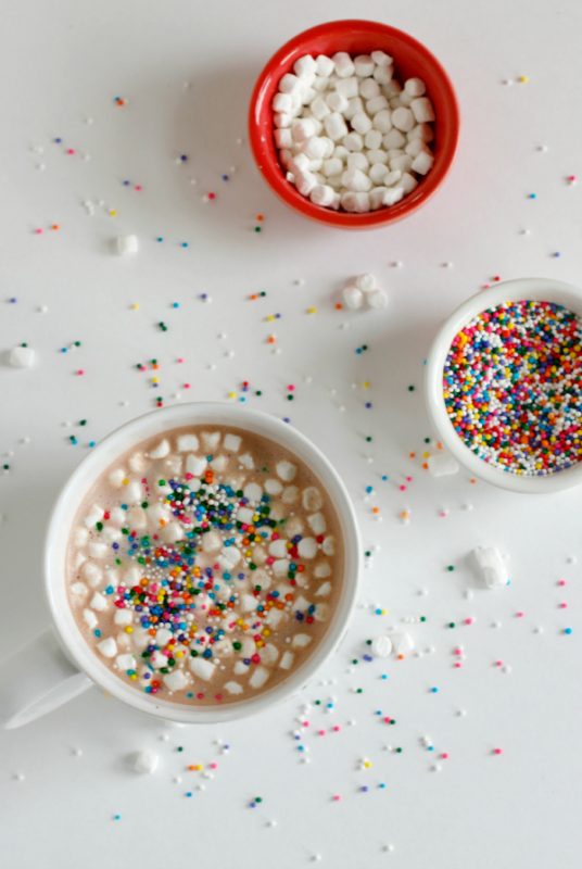 Hot Chocolate with Sprinkles