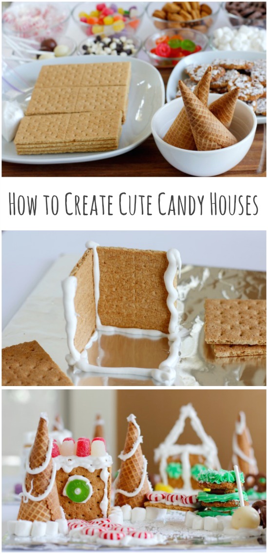 How to Create Cute Candy Houses Craft