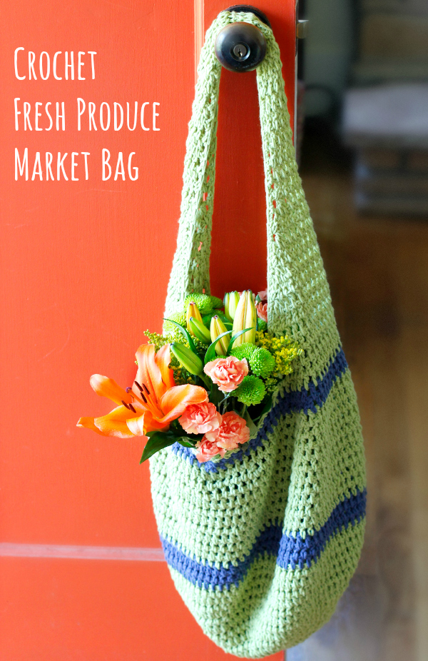 How to Crochet a Fresh Product Market Bag