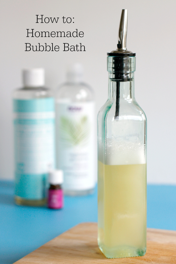 How to Homemade Bubble Bath