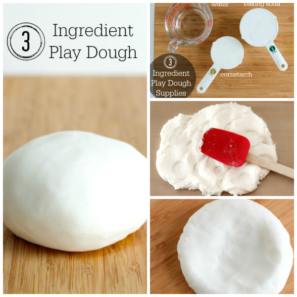How to Make 3 Ingredient Play Dough for Kids