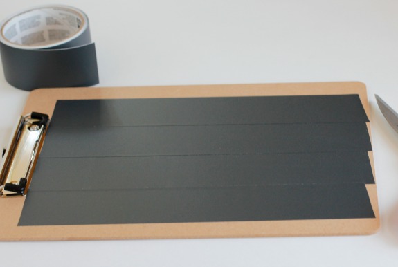 How to Make Chalkboard Clipboards