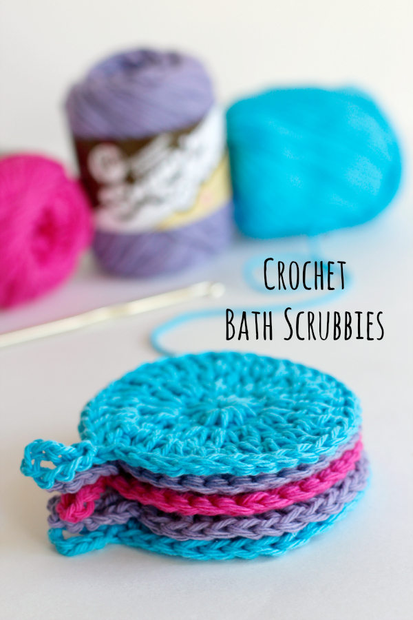 How to Make a Crochet Bath Scrubbie