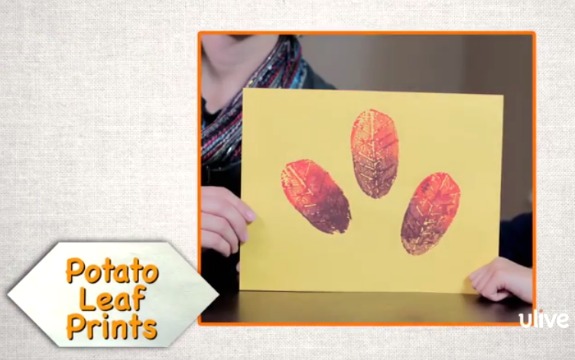 How to Make Potato Leaf Prints makeandtakes.com