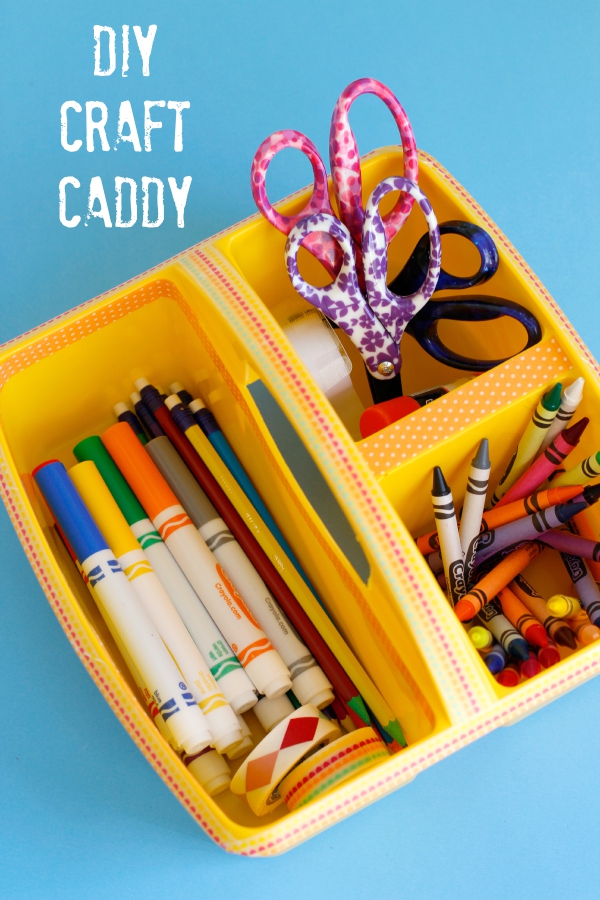 Back to School DIY Craft Caddy