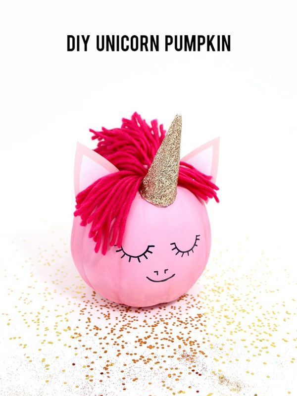 How to Make a Unicorn Pumpkin