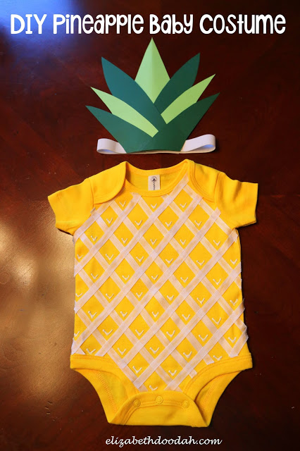 Pineapple Baby Costume