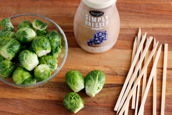 Ingredients for Grilled Brussel Sprouts