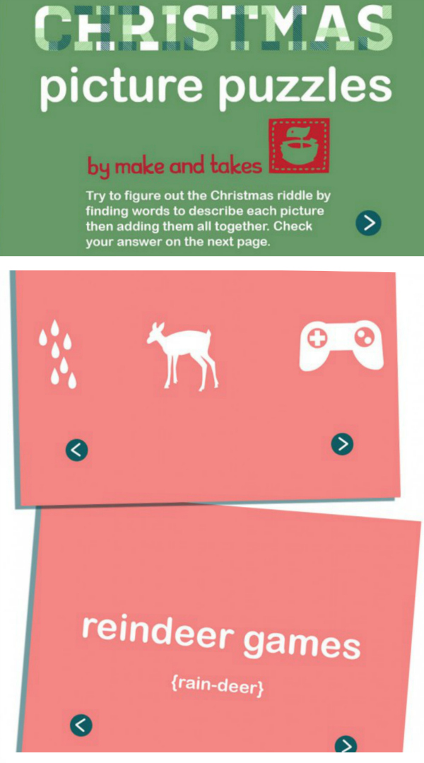 Interactive Christmas Picture Puzzles PDF