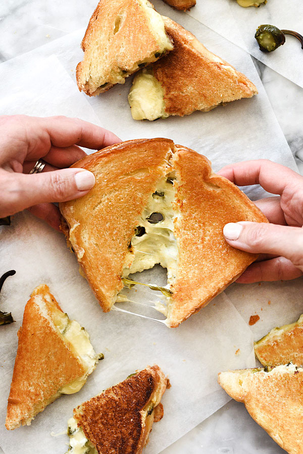 Jalapeño Popper Grilled Cheese Sandwich