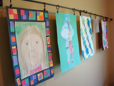 5 Ways to Organize and Display Your Child's Artwork - Make and Takes