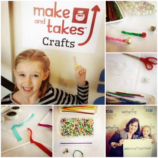 Kids Craft Event at @Wellspring_FS @makeandtakes.com