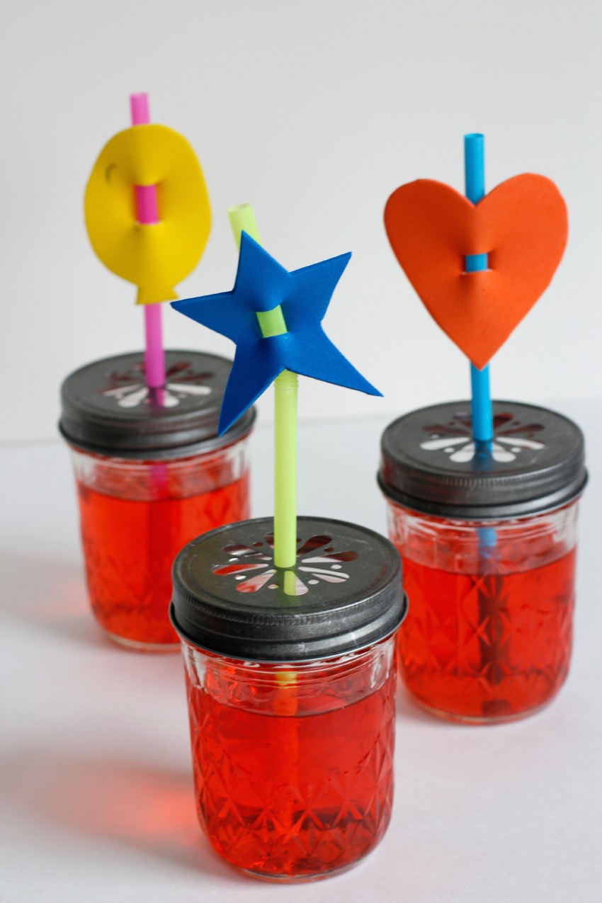 Kids Craft Silly Straw Sippers