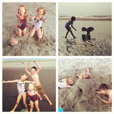 Kids at the Beach