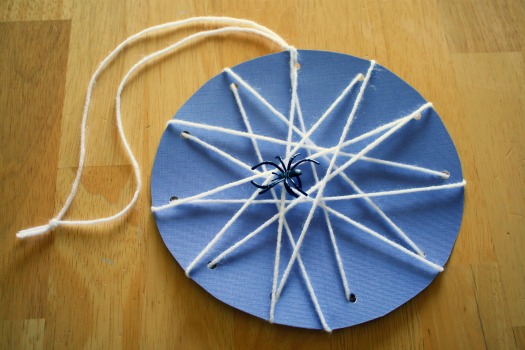 How to Make a Paper Spider web