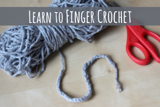 Learn to Finger Crochet makeandtakes.com