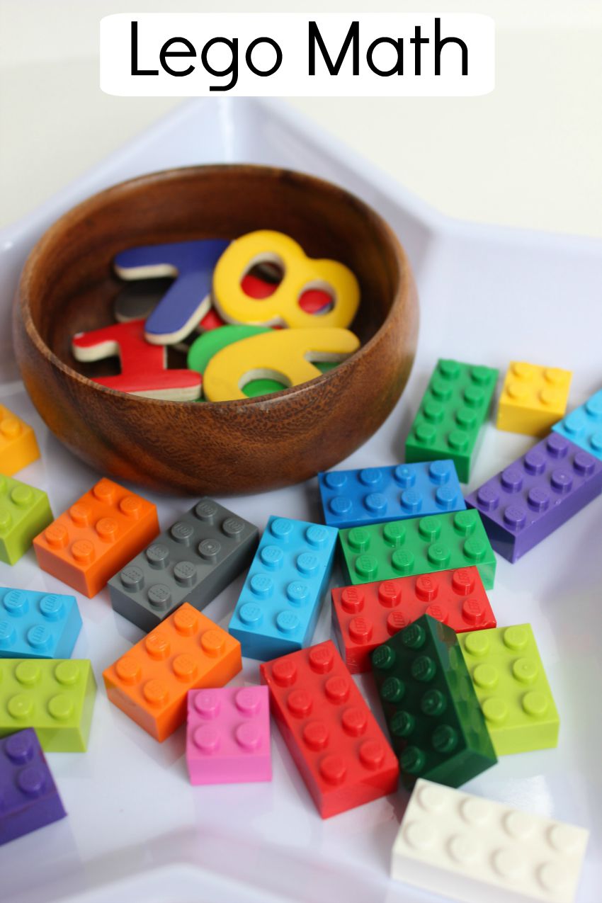 Lego Math Activity Idea for Kids 