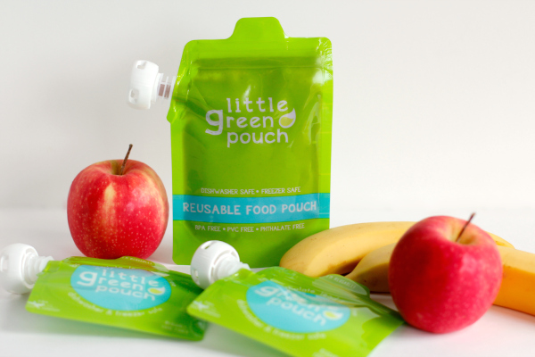 Little Green Pouch Reusable Food Pouch