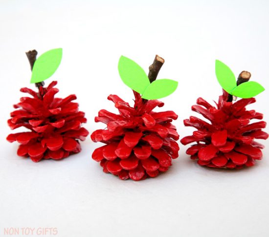 Pinecone Apple Craft