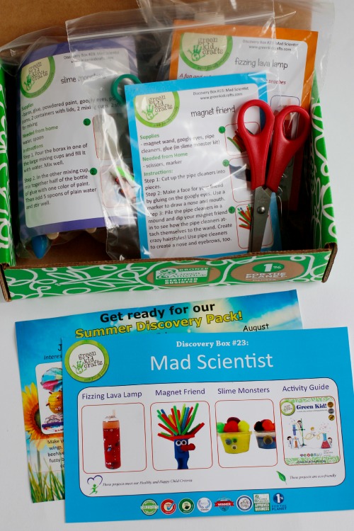 Mad Scientist Green Kids Craft Kit