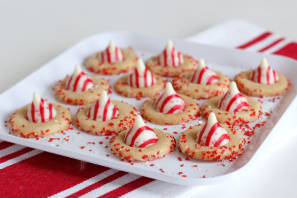 Make Candy Cane Cookie Buttons