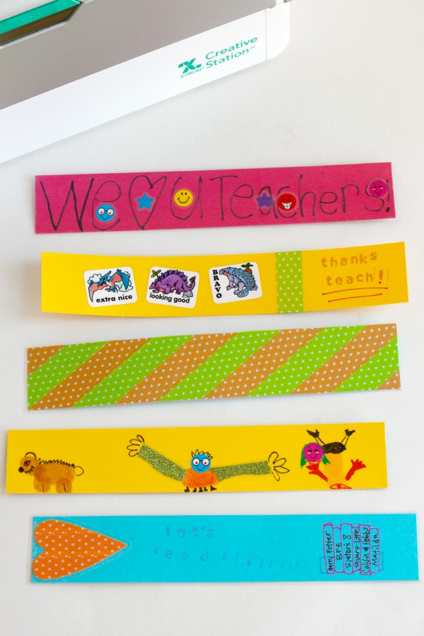 Make DIY Bookmarks for a Teacher Gift
