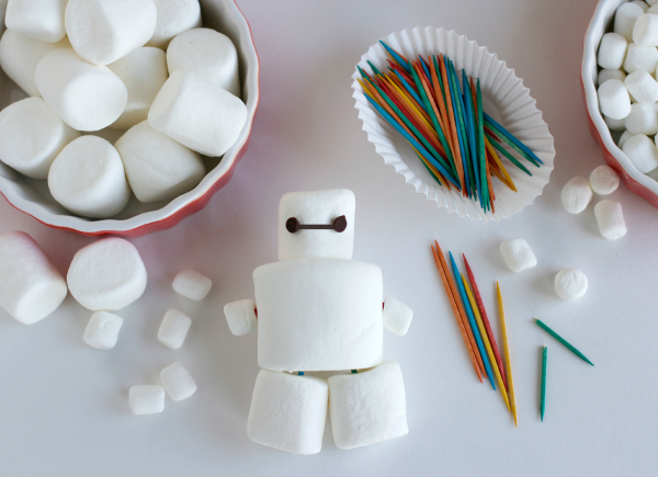 Make Marshmallow Baymax Big Hero 6 Birthday Party