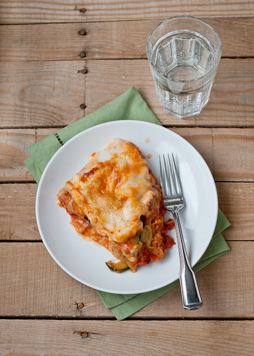 Slow-Cooker Roasted Vegetable Lasagna Recipe