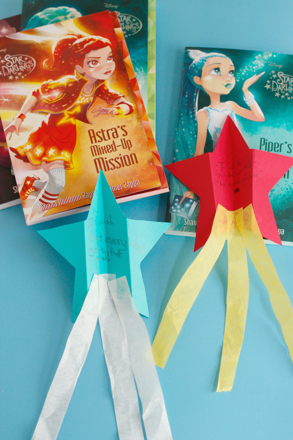 Make a Wish Paper Airplane Kids Craft
