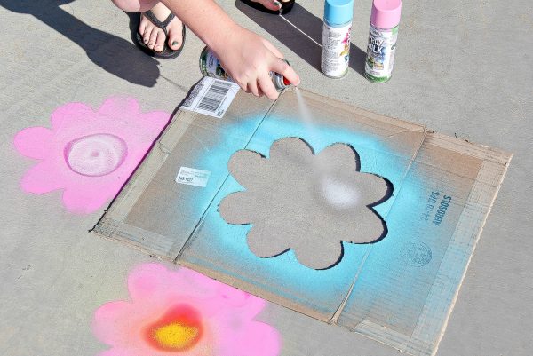 Get Outdoors This Spring With Spray Chalk