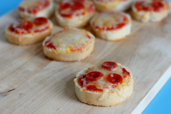 cheesy pizza bites